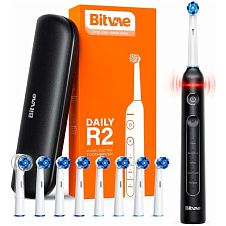 Электрическая зубная щетка Bitvae R2 Rotary E-Toothbrush, черная