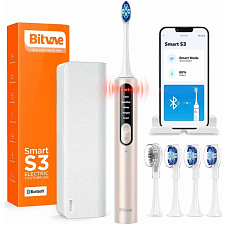 Электрическая зубная щетка Bitvae S3 Smart E-Toothbrush, белая