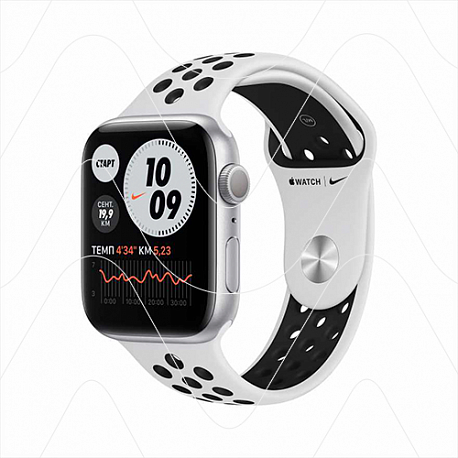 nike apple watch band black and white