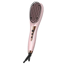 Электрическая расческа для выпрямления волос Xiaomi Bomidi Hair Straightening Brush HB1, розовая