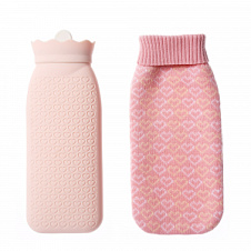 Силиконовая грелка Jordan&Judy Microvable Gel Hot Water Bottle L Pink (WD010-L)