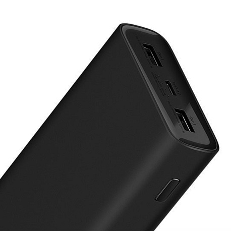 Аккумулятор Xiaomi Mi Power Bank 3 Pro 20000 (PLM07ZM), черный