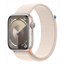 Умные часы Apple Watch Series 9 41mm Starlight Aluminium Case with Starlight Sport Loop