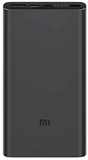 Внешний аккумулятор Xiaomi Mi Power Bank 3 10000 mAh Black (PLM12ZM)