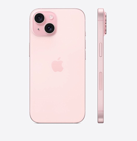 Смартфон Apple iPhone 15 128GB Pink (Dual-Sim)