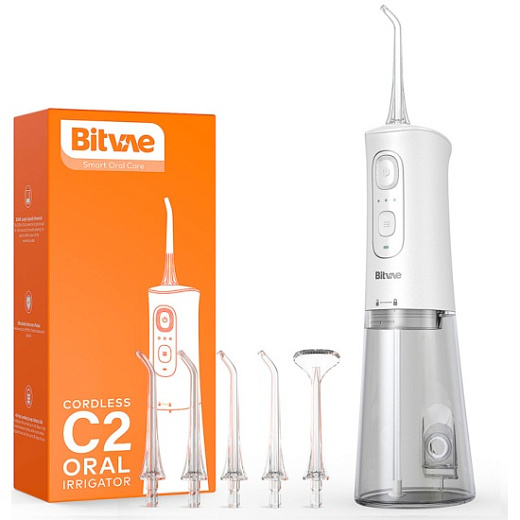 Ирригатор Bitvae C2 Water Flosser, белый