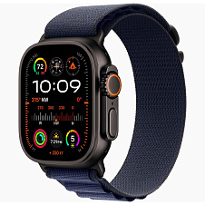 Умные часы Apple Watch Ultra 2 GPS+Cellular 49mm Black Titanium Case with Navy Large Alpine Loop(EU)