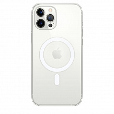 Накладка Magnetic Clear Case для iPhone 13 Pro (Аналог с MagSafe)